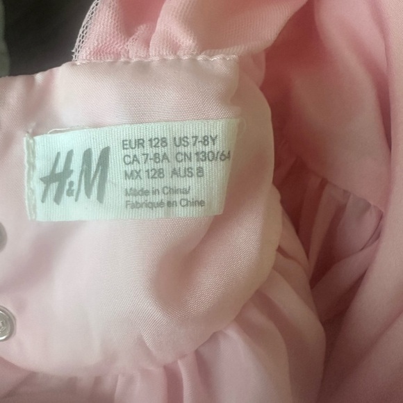 Preloved H&M Light Pink Ruffled Dress - Picture 3 of 3